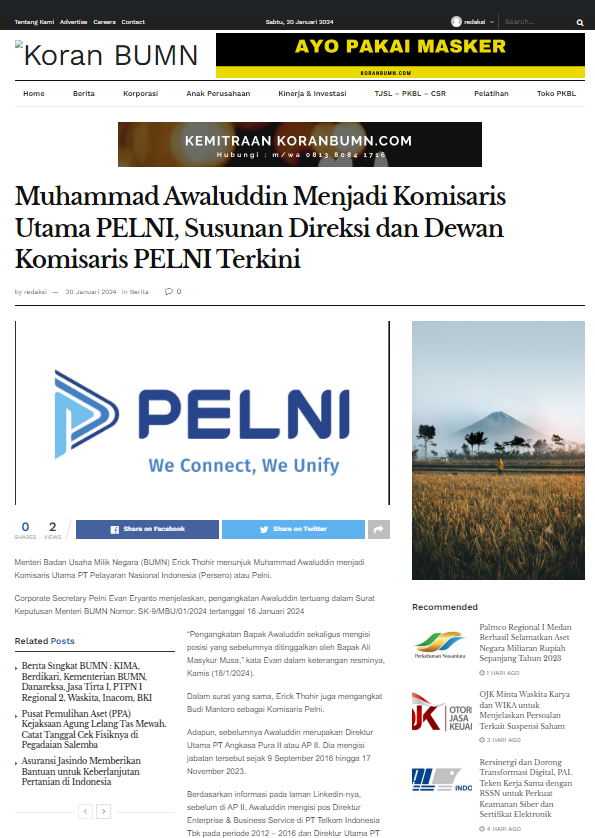 Koran BUMN tweet media