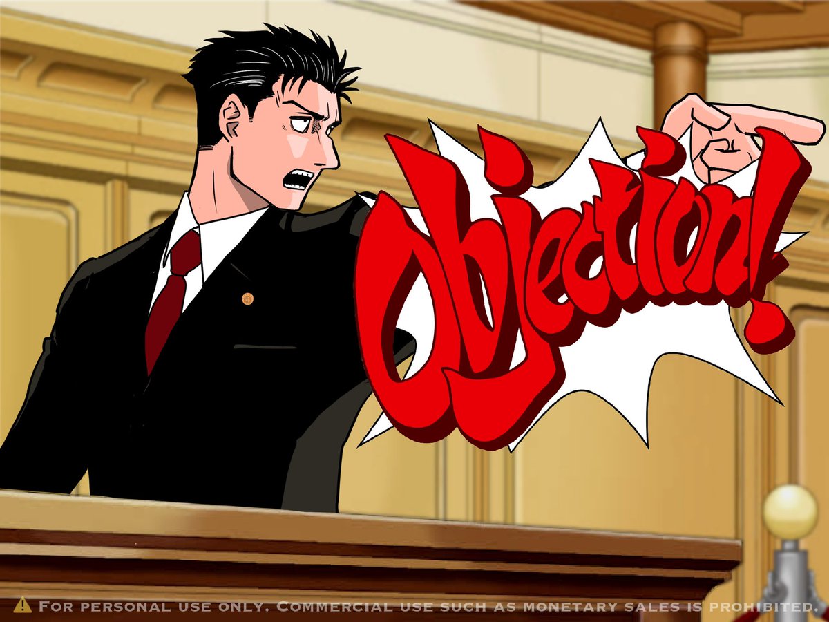 Mixed “Ace Attorney” and JJK Higuruma