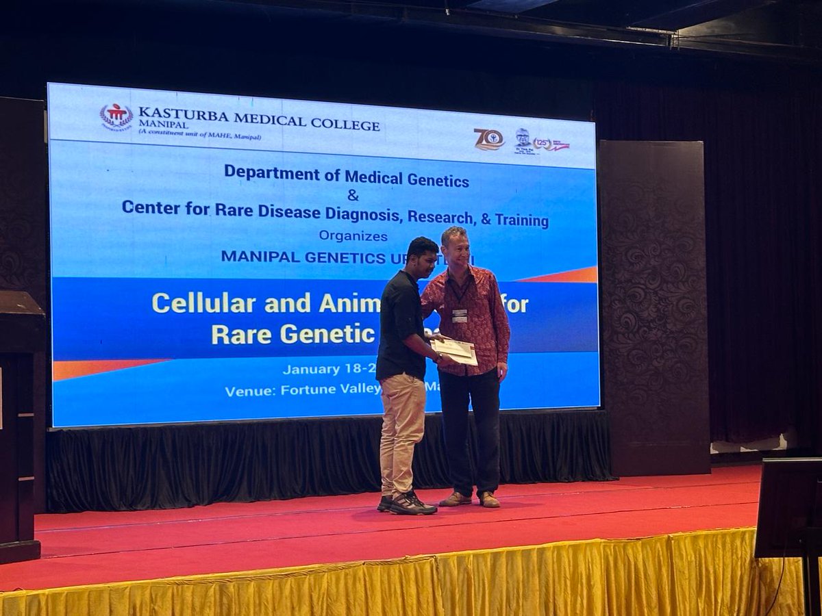 MANIPAL GENETICS UPDATE VII (@manipalgenetic7) on Twitter photo #MGU7
#PrizeDistibution
Congratulations to all the winners
@MAHE_Manipa <a href="/GeneticsManipal/">Medical Genetics Manipal</a> <a href="/CSIR_IND/">CSIR, India</a>
<a href="/serbonline/">SERB</a> <a href="/India_Alliance/">DBT/WT India Alliance</a> #MGU7
#PrizeDistibution
Congratulations to all the winners
@MAHE_Manipa <a href="/GeneticsManipal/">Medical Genetics Manipal</a> <a href="/CSIR_IND/">CSIR, India</a>
<a href="/serbonline/">SERB</a> <a href="/India_Alliance/">DBT/WT India Alliance</a>
