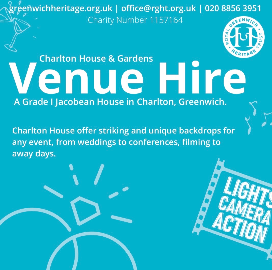 Looking for somewhere to hold a wedding? conference? Away day? Training? Prom? @CharltonHouseGW offers delightful rooms & stunning halls, all rich in period detail. 📍Charlton, Greenwich 📧 office@rght.org.uk ☎️ 020 8856 3951