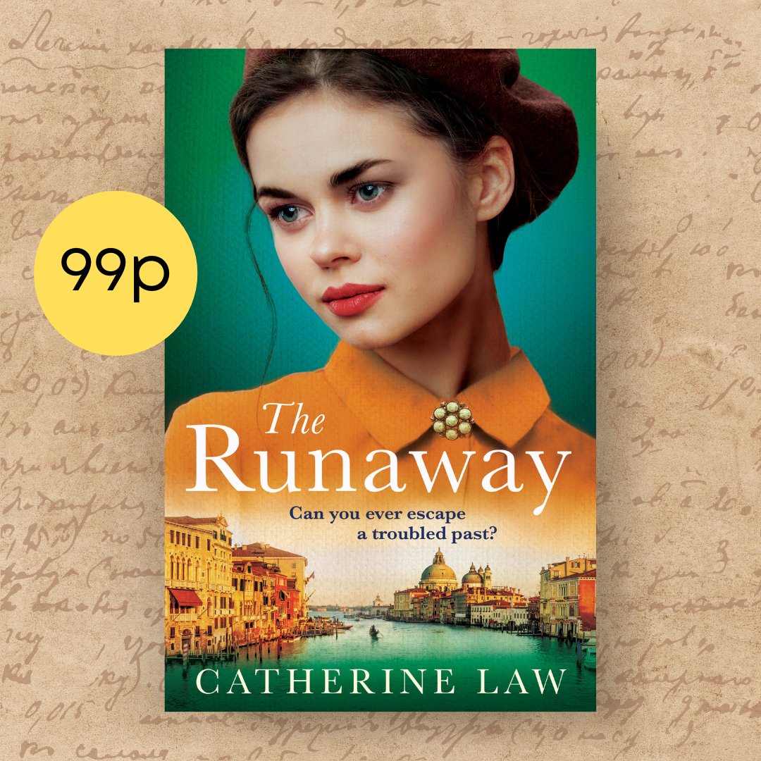 BoldwoodBooks's tweet photo. 📚 HISTORICAL FICTION DEAL 📚

Travel from Cornwall to Venice as Alexa flees her family home after uncovering family secrets that have long been buried! #TheRunaway by @AuthorCathLaw is just 99p today 🎉

Order your copy here: https://t.co/rs09yK3OAt https://t.co/Vbm0CN5UJc