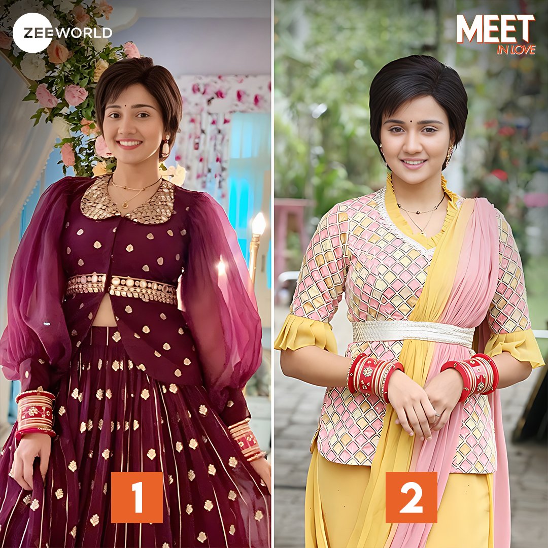 ZeeWorldEurope's tweet photo. Zee World: Which one of these looks is Meet slaying? Tell us in the comments.
Watch #MeetInLove, Monday to Sunday at 6 PM, only on #ZeeWorldEurope, now dubbed in English
Available on #FreeviewUK - Channel 278 and on Rakuten TV - https://t.co/hBsl1PlRrV https://t.co/sxogPziREF