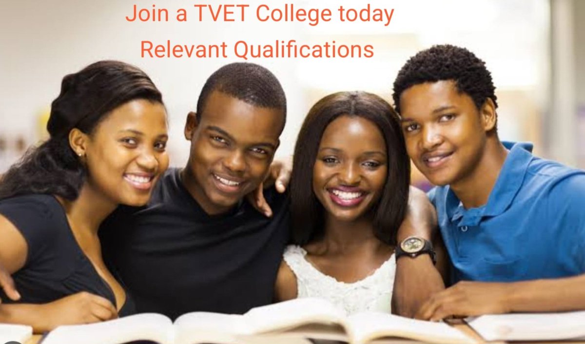 NickBalkrishen's tweet photo. Limited spaces for Grade 12 learners are available at TVET Colleges across SA. NSFAS bursaries available. Get a relevant qualification to enhance your chance of employment #grade12 #employment #getemployed #TVET #findajob #MatricClassof2023 https://t.co/3ViL5UCGBS