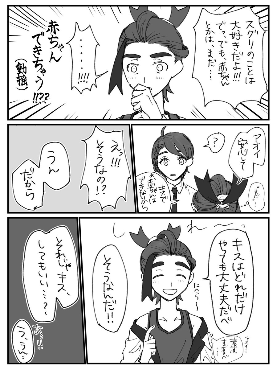 付き合ってるスグアオ
⚠️キスしてる 