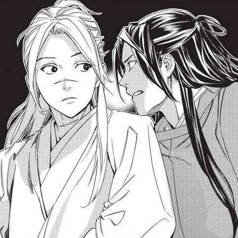 pssst hey... fujoshis.... come read noragami... we have yaoi material... and they're called takemikazuchi & kiun 