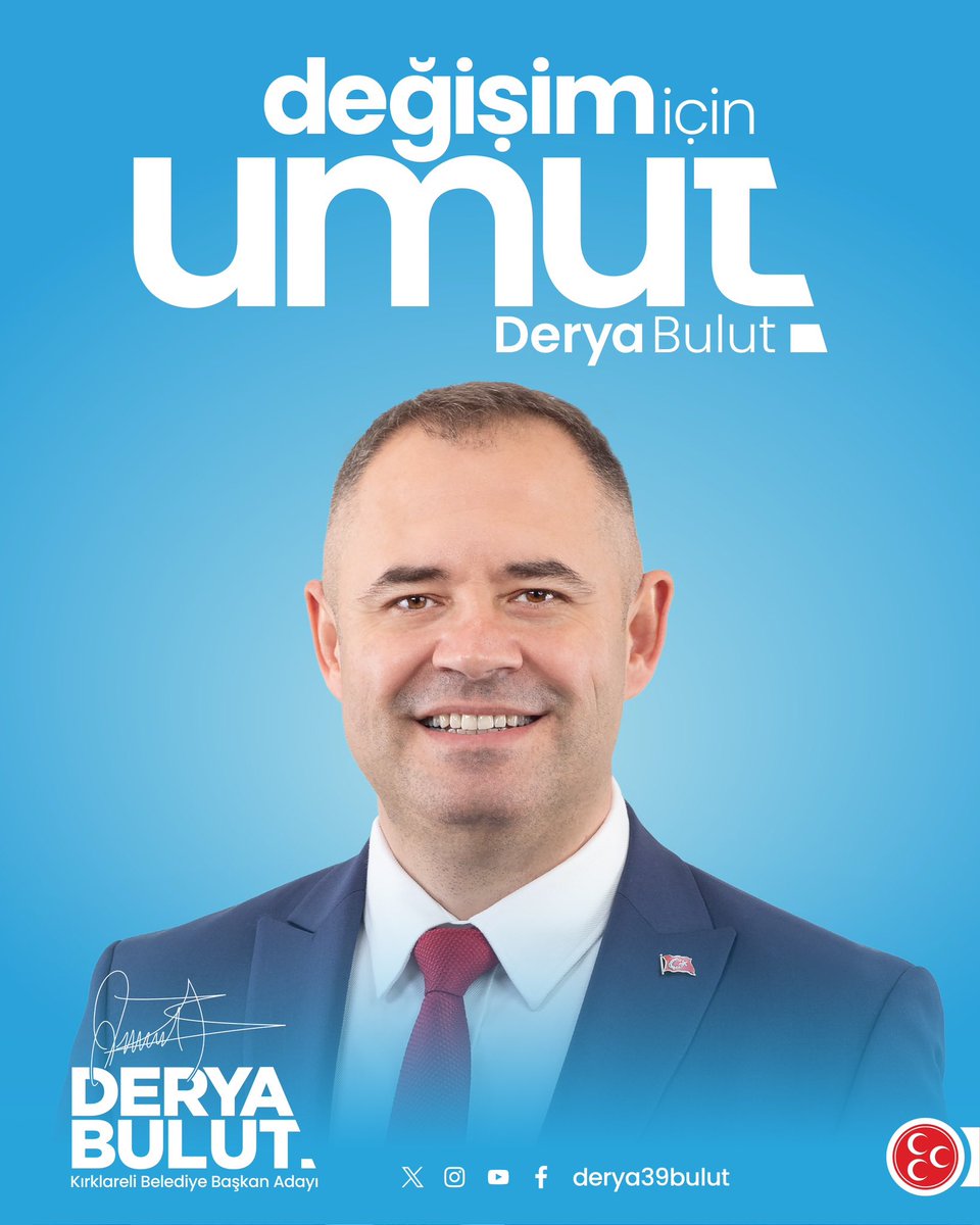 #Kırklareli için değişim zamanı 🤍 

#BenDeUmutluyum