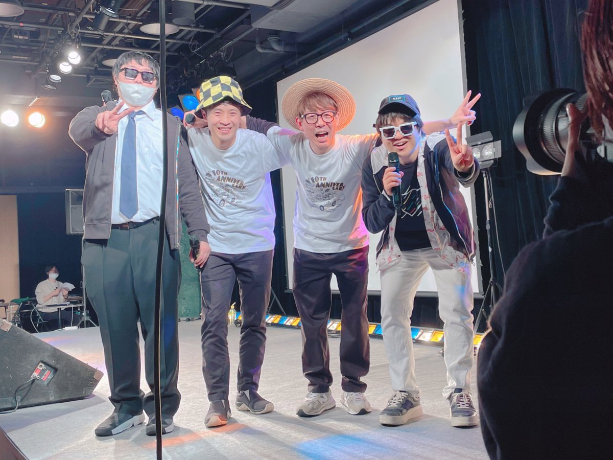 lv_mc2's tweet photo. イベント楽しかった🥰🌈💖 笑いすぎて頬が痛いです🥳🥳🥳
写真撮影は緊張しすぎて何も話せなかったけど、佐藤さんと絶対ハートやりたい！ってずっと思ってたからそれだけはわがまま言えました🫶💕
#OSP10周年感謝祭
#オネガイシマス海賊団
#OSP https://t.co/NbV6M6PzLv
