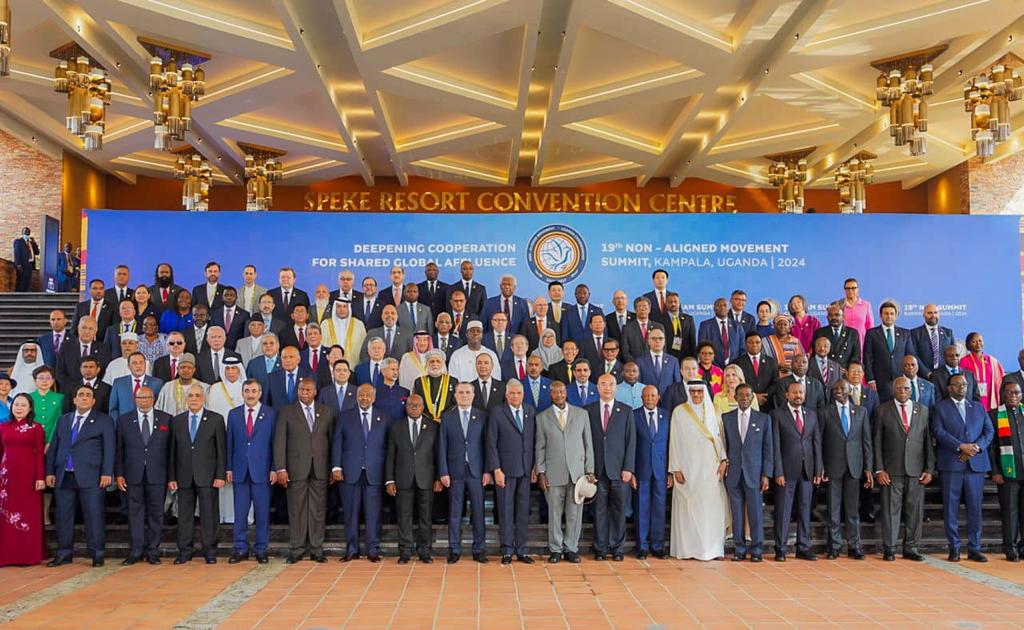 shabait's tweet photo. #Eritrea: FM Osman Saleh Statement at 19th NAM Summit

Statement by H.E. Osman Saleh
Foreign Minister of the State of Eritrea
At the 19th Summit of Heads of State and Government of the Non-Aligned Movement (NAM)
19-20 January, 2024
Kampala, Uganda

Your Excellency, Mr.Yoweri Museveni,
President of the Republic of Uganda,
Distinguished Heads of State and Government,
Excellencies,

Allow me first to congratulate the Republic of Uganda for assuming the NAM Chairmanship and express my profound gratitude for the warm reception accorded to my delegation. While wishing success for the coming three years, I assure you of Eritrea’s full support.

I would also like to thank the Republic of Azerbaijan for the able stewardship of the works of the Group and for putting in the necessary efforts to facilitate this crucial Summit.

Let me also welcome and congratulate the Republic of South Sudan for joining our Movement.

Mr. President,

As we assemble today at the 19th Summit of our Movement under a well-timed theme “Deepening Cooperation for Shared Global Affluence”, humanity is going through perilous global peace and security as well as dwindling socio-economic and environmental crises requiring us for genuine cooperation and renewed commitment.

Inter and intra-state wars, geopolitical rivalries, socio-economic inequalities, and the adverse impact of climate changes and pandemics are posing unprecedented ramifications on the lives of millions, who are already deprived and marginalized in the Global South.

Mr. President,

The underlying causes of these interlocking and intertwined crises are attributed to multiple factors. However, the systemic failures of the existing global governance architecture remain at the core. Guided by the ill-premised “rules-based international order”, the global governance architecture has been and continues to foment conflicts, deprive societies and monopolize resources, and abrogate the principles of international law and the UN Charter.

The negative ramifications of this dysfunctional global governance architecture are not confined to the sovereign nations and peoples of the Global South. Extreme and ludicrous inequalities where less than 1% of the population own 99% of the national wealth; unbridled consumerism which has bred and continues to aggravate climate change; atomization of societies that have literally decimated social compassion and community-care by fostering exclusive and unnatural individualism; are dangerous trends that will ultimately undermine the social fabric and stability in individual countries and our global village at large.

Mr. President,

The existing global economic and financial institutions – the embodiment of the unfair and non-inclusive international order - are essentially designed to sustain the very few and narrow ideals of the ‘neo-liberal economic’ outlook through exploitation and monopoly of the global economy and affluence while aggravating poverty across nations.

The magnitude of exploitation of the resources in developing countries through the ‘neo-colonial’ arrangements is evident to merit explanation. The experience of Africa, a Continent endowed with 60% of the World’s natural resources, is an object lesson. Ironically, this rich Continent remains the source of raw materials needed for the economies and technological products of the covetous few ‘developed countries’ at a minimal price. In turn, the Continent purchases back value-added products at an exponentially high price, and this keeps most African nations under acute trade deficit and hence poverty.

Mr. President,

My country, Eritrea, is not spared of the continued viciousness and injustices of the dysfunctional international order and hegemonic ‘unipolarity.’ At the time when most African countries were gaining their “independence,” the People of Eritrea were doomed to be annexed under the yoke of the Ethiopian Imperial regime for the sole purpose of the US misguided foreign policy of favouritism to its anchor states.

Even decades after its hard-won liberation and independence, Eritrea has been and continues to be vilified by those erroneous and nefarious policies. For almost a decade, the country and its people were subjected to unwarranted UN Security Council sanctions, based on fabricated allegations. Yet, the country is further sustaining the illegal unilateral sanctions imposed by the US and EU. Regrettably, several NAM Member States are victims of such outrageous Western foreign policy tools. These illicit and arbitrary measures must be categorically rejected by our Movement and immediately annulled as they are in contravention of the UN Charter, principles of international law, and multilateralism.

Mr. President,

The idea of “shared global affluence” could only be convincing and practical once the ramifications of the above-highlighted ill-premises of the existing global governance architecture are rectified.

Realizing such a noble vision entails forging meaningful and symmetric ties of cooperation and partnership to boost our collective commitments and resources based on mutual respect for national independence and sovereignty. To that end, our Movement will require higher standards and a revitalized perspective to redress the injustices created by the dysfunctional global governance and accomplish the objectives laid before us, and thus reawaken our collective responsibility to achieve a shared global affluence.

To conclude, Eritrea calls upon all NAM member states to mobilize their untapped resources and demonstrate the requisite resolve to forge a global order predicated on the equal and full participation of all member States as opposed to unilateralism and the ‘rules-based order.’ NAM member States need to reassert their peculiar and historical responsibility to uphold the sacrosanct principles of equality, respect of sovereignty, territorial integrity, and political independence of all nations and peoples as enshrined in the UN Charter and the Bandung Principles.

I Thank You!