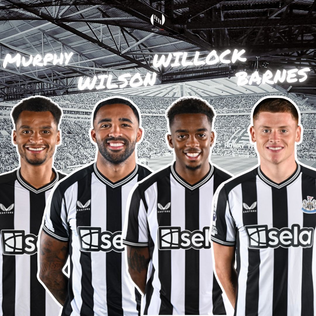 There is good news with injuries with 4 players close to returning. Murphy - Back in Training Wilson - Hopefully back for Villa (a) Willock - 2-3 weeks away Barnes - 1-2 weeks away #NUFC [ @CraigHope_DM ]