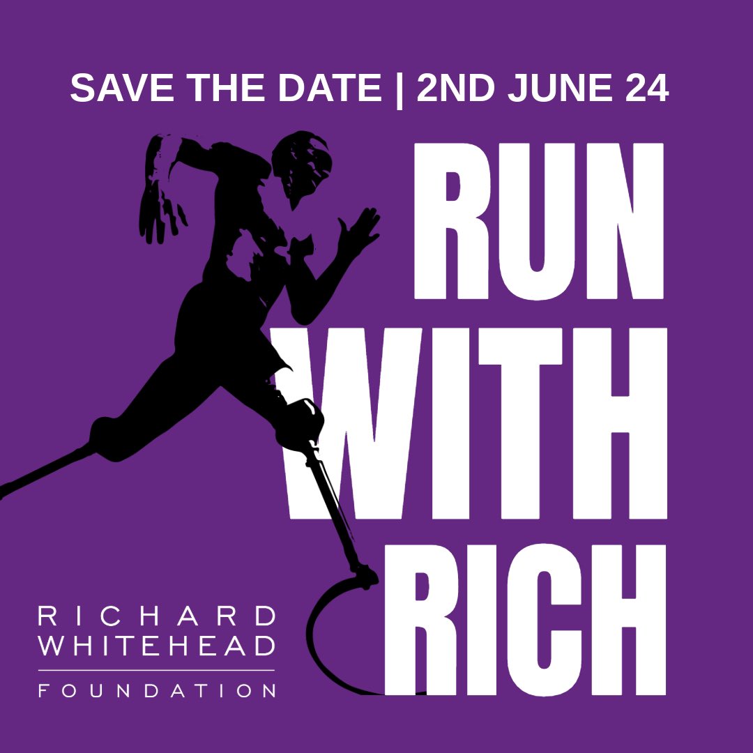 Whitehead_Found's tweet photo. 🗣️ SAVE THE DATE 🗣️

We’re excited to announce that Run with Rich is taking place this year!

📆 Sunday 2 June 2024
📍 Holme Pierrepont, Nottingham

We’ll share more information with you soon but please get the dates in your diaries.

We’re looking forward to seeing you there! https://t.co/TDbps9ruQF