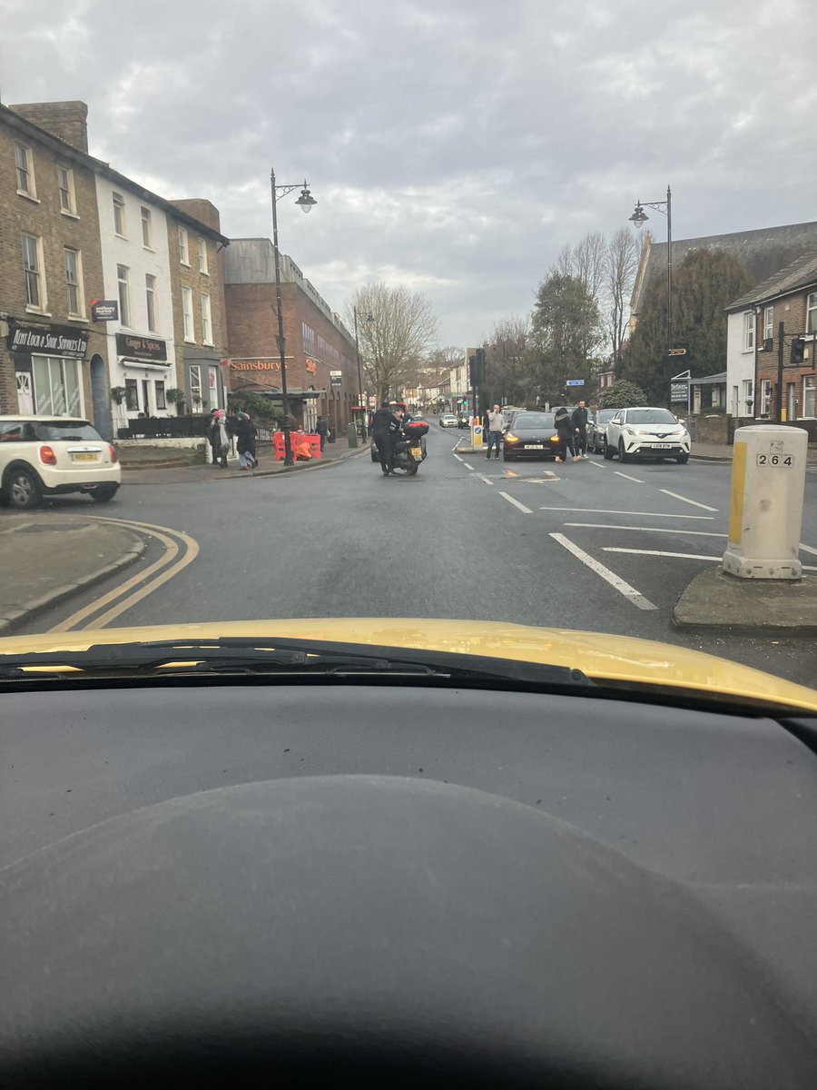 Motorcyclist injured in Chislehurst ULEZ