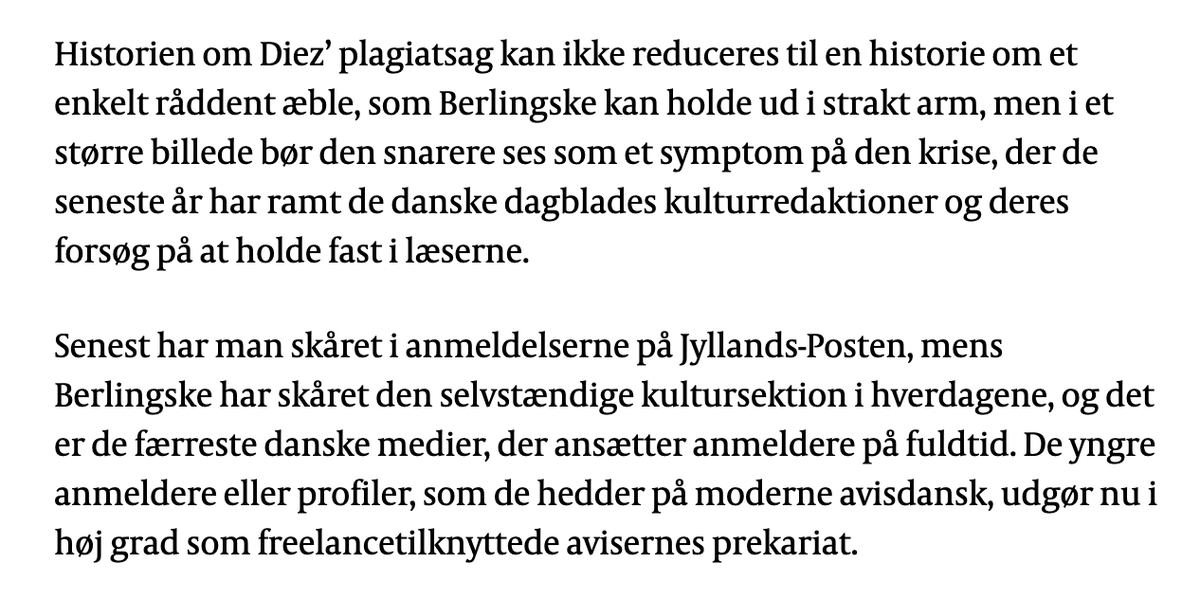 God kommentar om Diez-sagen af <a href="/MsStockmann/">Camilla Stockmann</a>: politiken.dk/kultur/art9723…