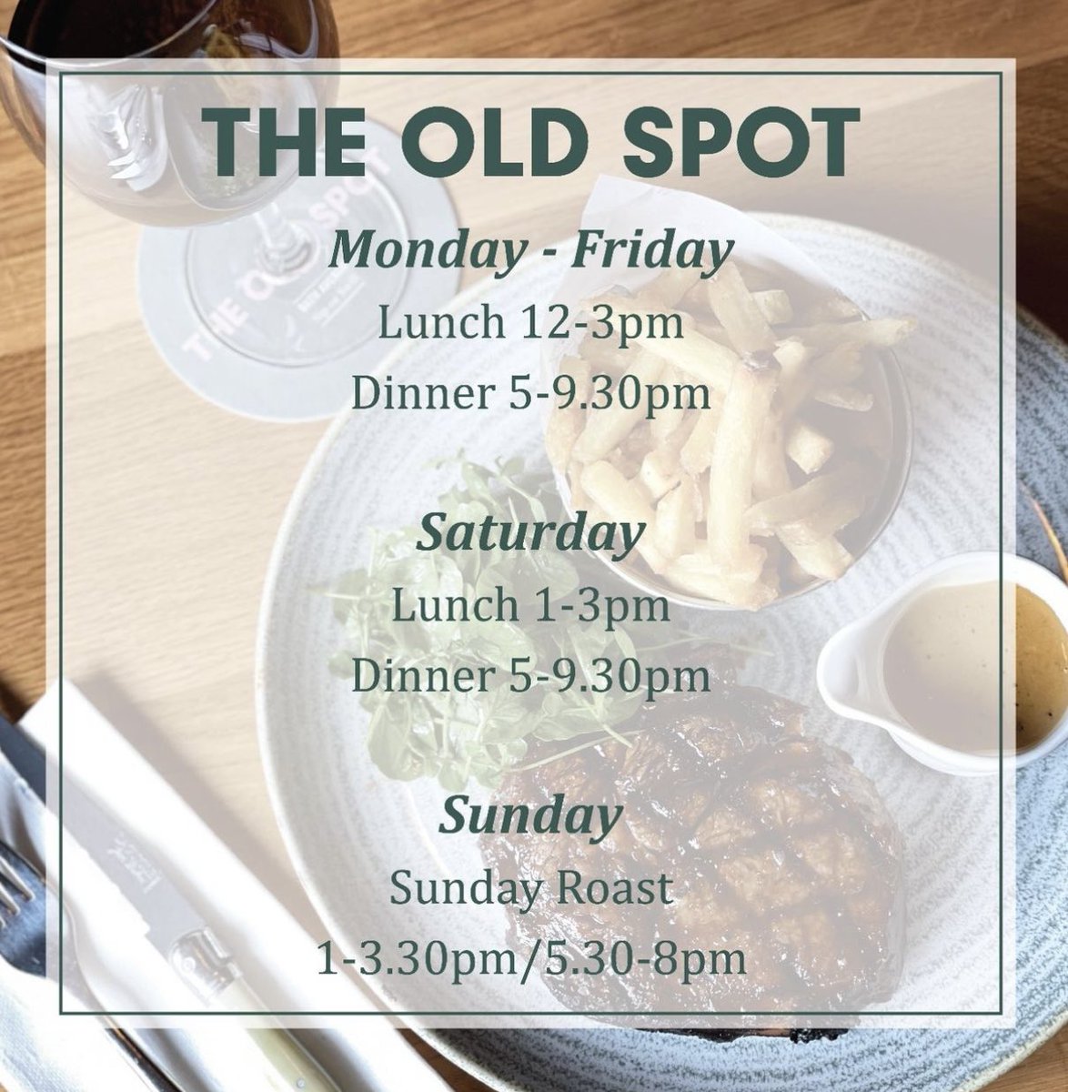 denisemcbrien's tweet image. We are giving Saturday lunch a go this year and we are OPEN today from 1pm. Hope to see you today and I’d love an aul RT if ya wouldn’t mind @theoldspotdub #SaturdayLunch #supportlocal