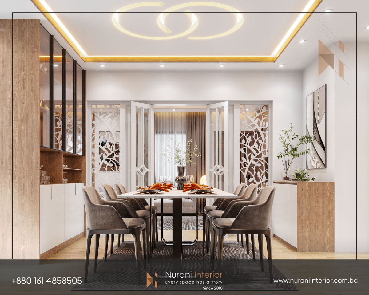 InteriorNurani's tweet photo. 📷📷 Indulge in Luxury: Experience the Splendor of Our Dining Room Interior Designs! 📷📷
Contact us at: 01614-858505, 01958-600100
Corporate Office: House-101(Ground Floor), Northern Road, Baridhara DOHS, Dhaka Cantonment, Dhaka-1206, Bangladesh. https://t.co/TIJCVei9zf