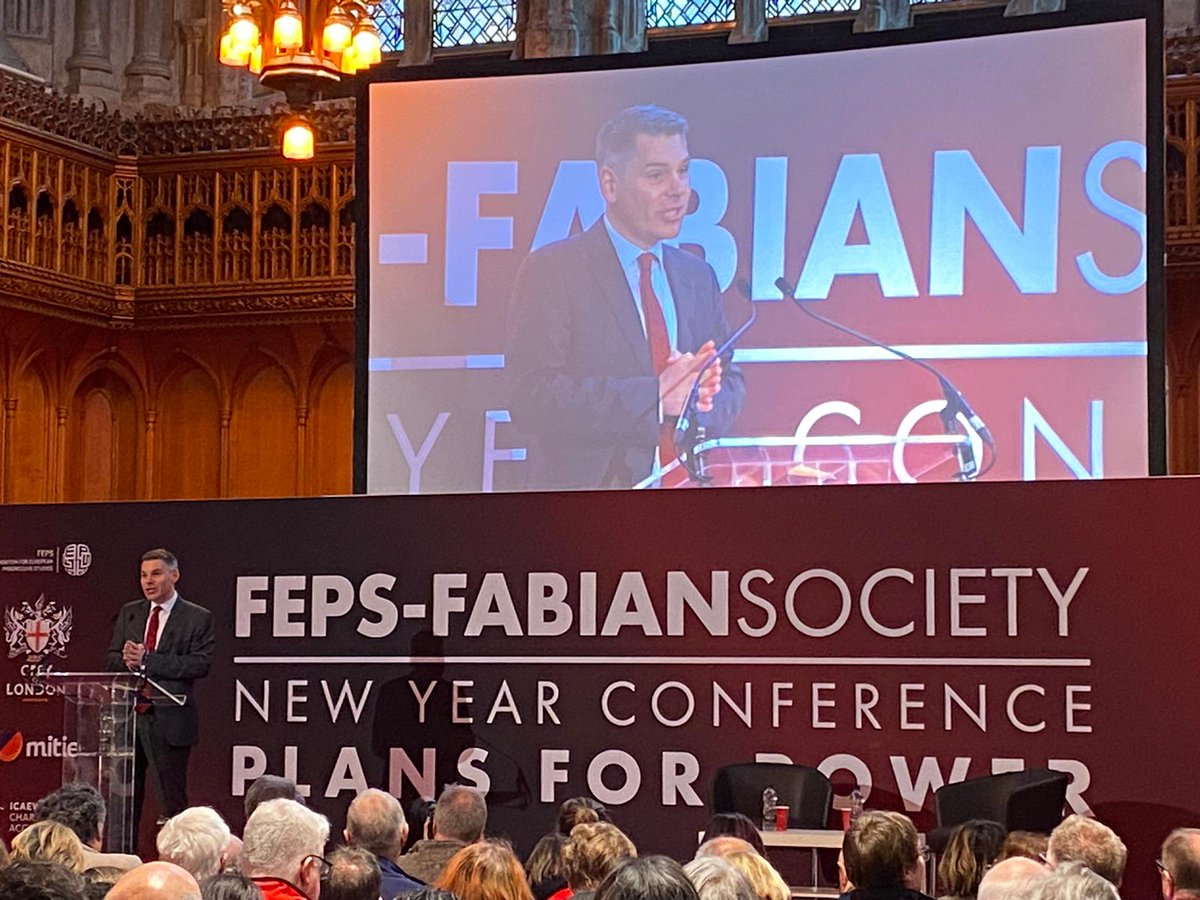 STARTING NOW... 🔴 🇬🇧🇪🇺 The FEPS-@thefabians New Year Conference in the Guildhall, London! 📢 Get ready for exciting conversations on @Labour's plans for power in 2024! Find here the programme of the day! ➡️ fabians.org.uk/event/fabian-s… #FEPSFAB24 🧵⬇️