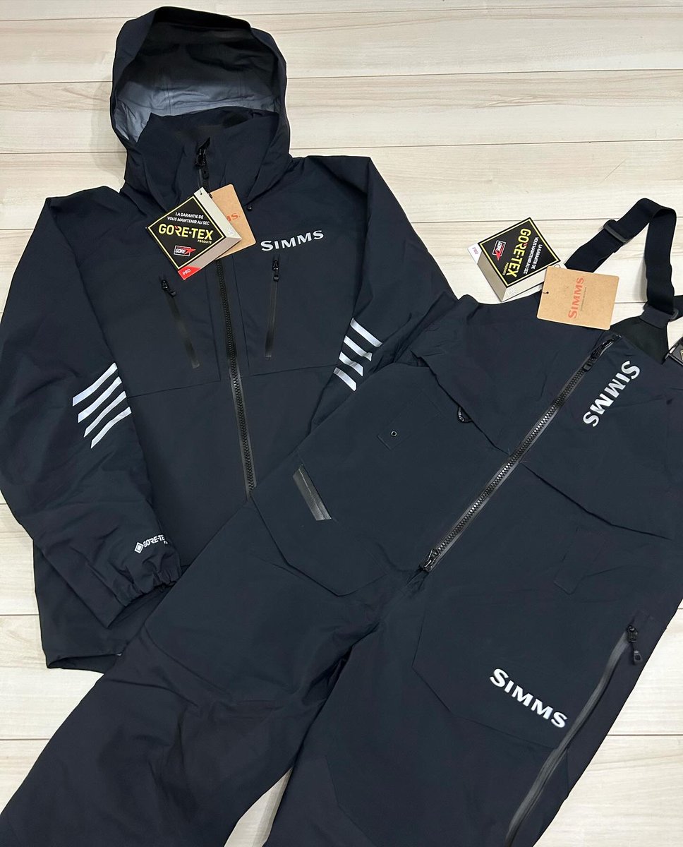 YSM_23's tweet image. SIMMS PRO DRY JACKET&amp;amp;BIB
明日昼12時販売開始🎣

SIMMSの中でも最上級ランク‼️
どのような天気が待ち受けていようとも、究極の透湿防水性を持つGore-Tex Pro Shell💯
これ以上ない最高の釣りウェアです☝️
是非この機会に🙇‍♂️🙏
#ysm23 #simms