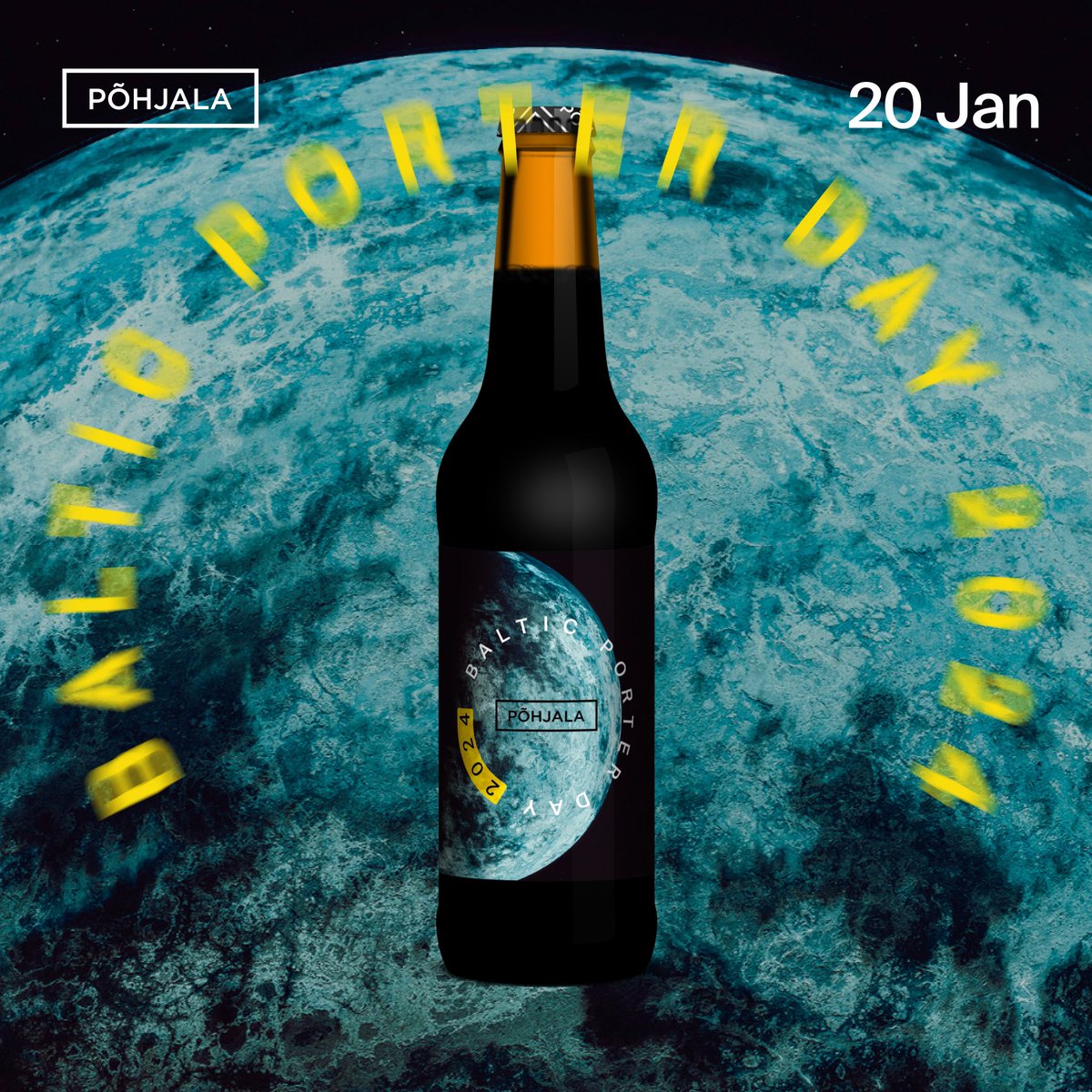 Celebrating BPD with this indulgent Baltic Porter, brewed with plenty of malted rye and dried coffee cherries. This liquid treat seeks to capture the contrast between the cold and snowy winter landscapes and the warmth found in cosy Estonian homes. CHEERS! 🖤🌚