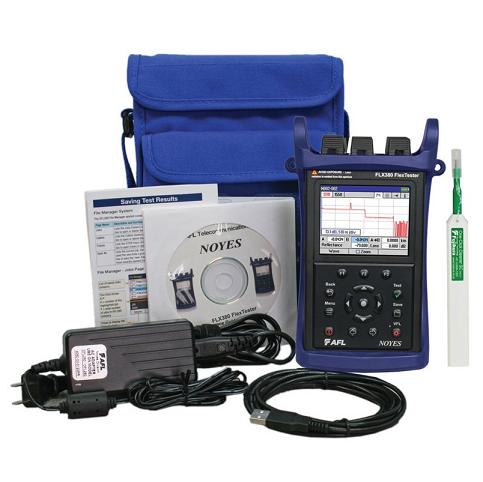 Noyes FLX380 PON-optimized OTDR
The NOYES FLX380 FlexTester is the world's smallest, lightest, and most complete single-mode fiber optic test set. Get more: tinyurl.com/2v5h35p4

#Technology #manufacturer #FiberOpticNetwork #FiberTesting #FiberPolishing #FiberCable