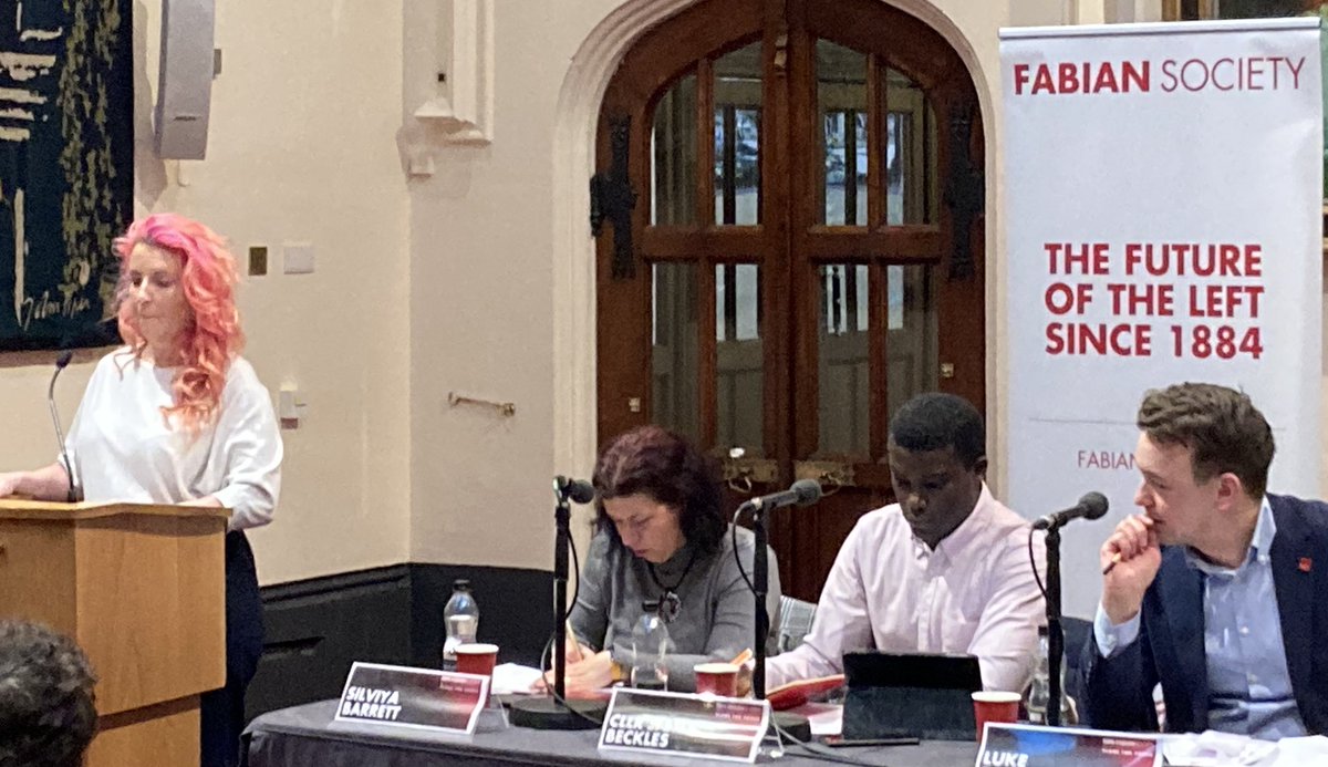 “Taking a train should not be a lottery”, says @LouHaigh at @thefabians annual conference. 

“People will be sickened by train company, Avanti, gloating that the taxpayers’ money available to them is “too good to be true.”

#PlansForPower