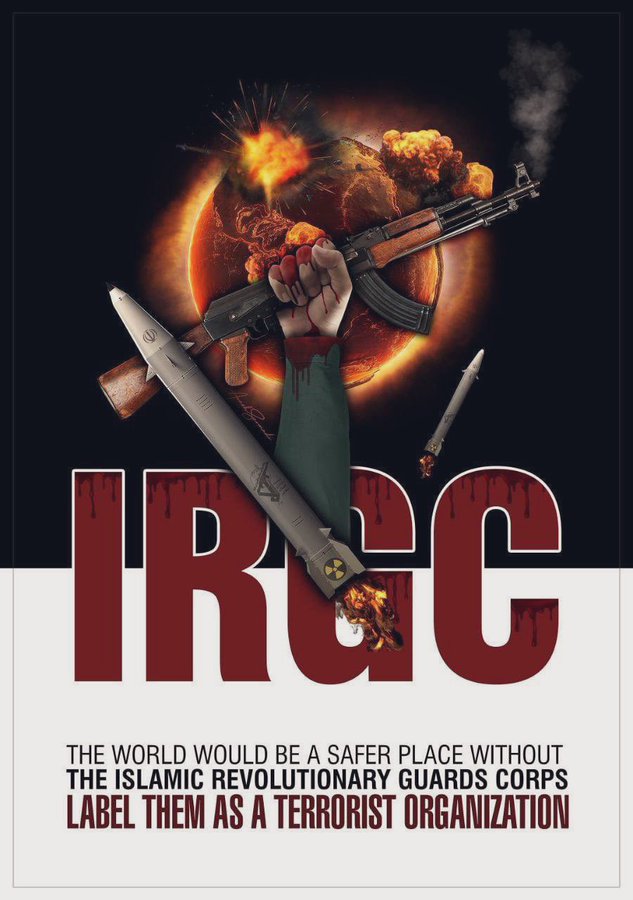 @RookmakerDorien @HankeBruinsSlot 💯the correct policy towards Iran terrorist regime. #Iran uses its embassies to organize terrorist activities in Europe. 
#BlacklistIRGCTerrorists
#ExpelIranDiplomatTerrorists