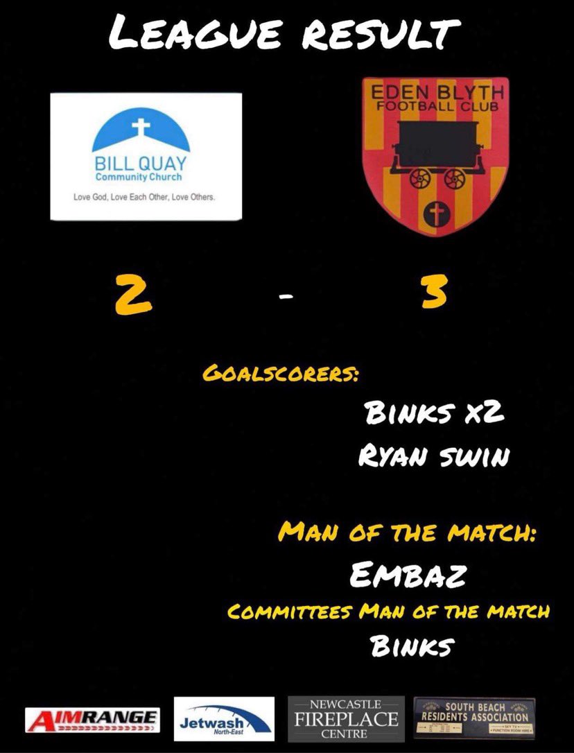 Eden Blyth FC tweet media