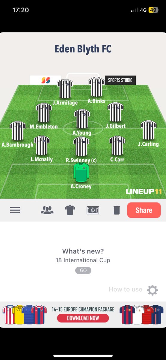 Eden Blyth FC tweet media