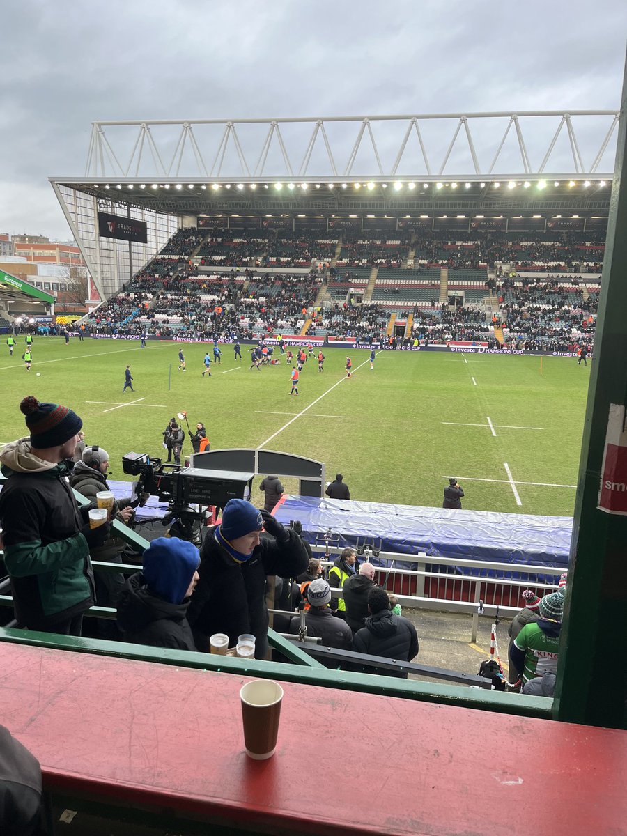 Welford Road. Cold, crisp afternoon in Leicester.