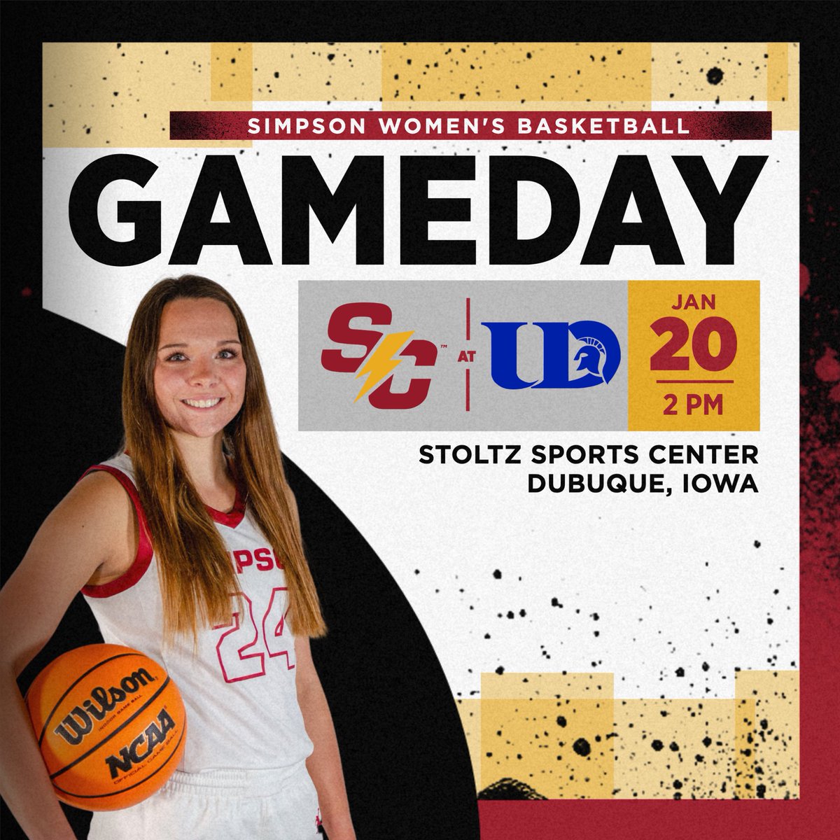 Hitting the road for another A-R-C battle!

🆚 Dubuque
🕑 2 p.m.
📍 Dubuque, Iowa
🏟️ Stoltz Sports Center
📊 tinyurl.com/5n92txux
🖥️ tinyurl.com/4js5tsvz
🔊 tinyurl.com/4sw5m2bn

#rollriversWBB #d3hoops