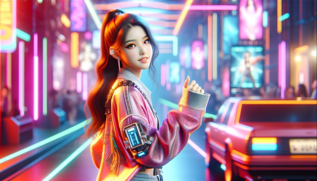 AsianCyberGals's tweet photo. Saturday Night Fever
#cyberpunk #cybercity #cybergal #kawaii #美少女 #futurefashion #future #machinecreativity #creativeai #AIArtistry #futurefashion
#AIgirlgallery #aiillustration #aiillustrator #cybergirl #cyberwoman $engage https://t.co/uLwj8Ipg0O