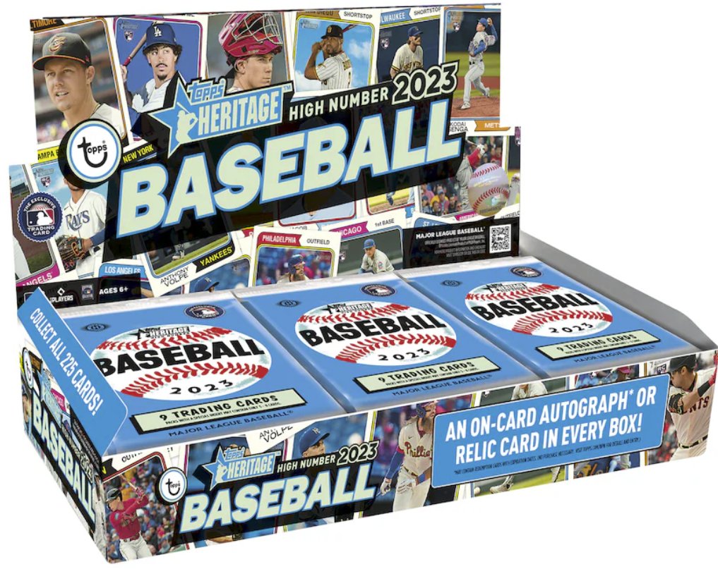 Card Purchaser (@cardpurchaser) on Twitter photo Who wants a free 2023 Topps Heritage High Number Hobby Box?
- Follow <a href="/CardPurchaser/">Card Purchaser</a>
- Like and repost this giveaway
Winner drawn 1/21 at 9pm central. US shipping please. I will not send links in DM. Who wants a free 2023 Topps Heritage High Number Hobby Box?
- Follow <a href="/CardPurchaser/">Card Purchaser</a>
- Like and repost this giveaway
Winner drawn 1/21 at 9pm central. US shipping please. I will not send links in DM.