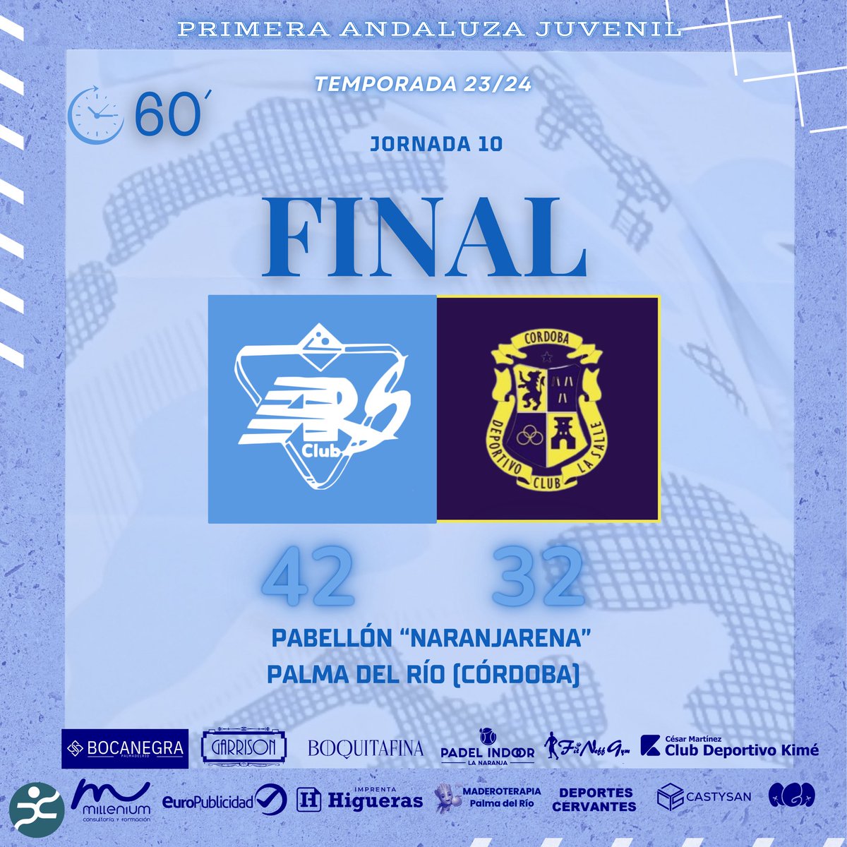 🤾‍♂️❤️🤍 Balonmano | ¡El juvenil B del <a href="/arspalmadelrio/">Club Balonmano Ars Palma del Rio</a> logra el objetivo!

🤩 El equipo dirigido por <a href="/Fernandezal93/">Alvaro</a> consigue vencer por más de 9️⃣ goles y queda a la espera del encuentro que jugará mañana frente a #BMPozoblanco

#palmadeporte