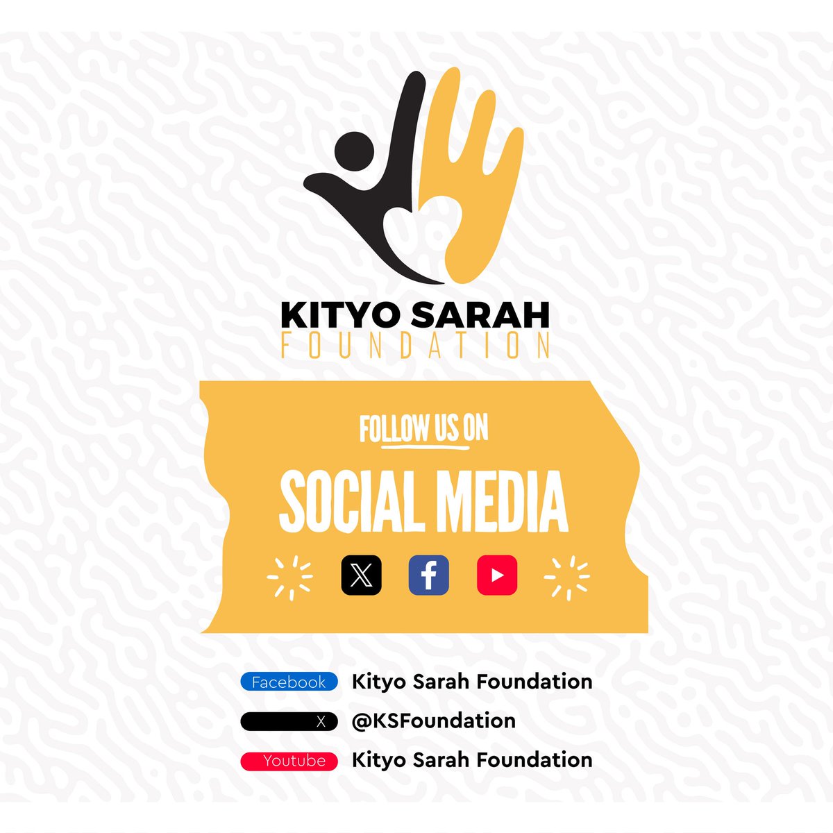 Please follow us on our different handles, love us and support our work!! 
Our main objective is to change lives!

Thank you! 
#KSFoundation

<a href="/FifiPhionaPinky/">Fifi Phiona Pinky</a> <a href="/Jackshots24/">#Jackshots24</a> <a href="/RaisingVoices/">Raising Voices</a> <a href="/gonzaga_kakeeto/">kakeeto gonzaga</a> <a href="/VBugerere/">Voice of Bugerere</a>