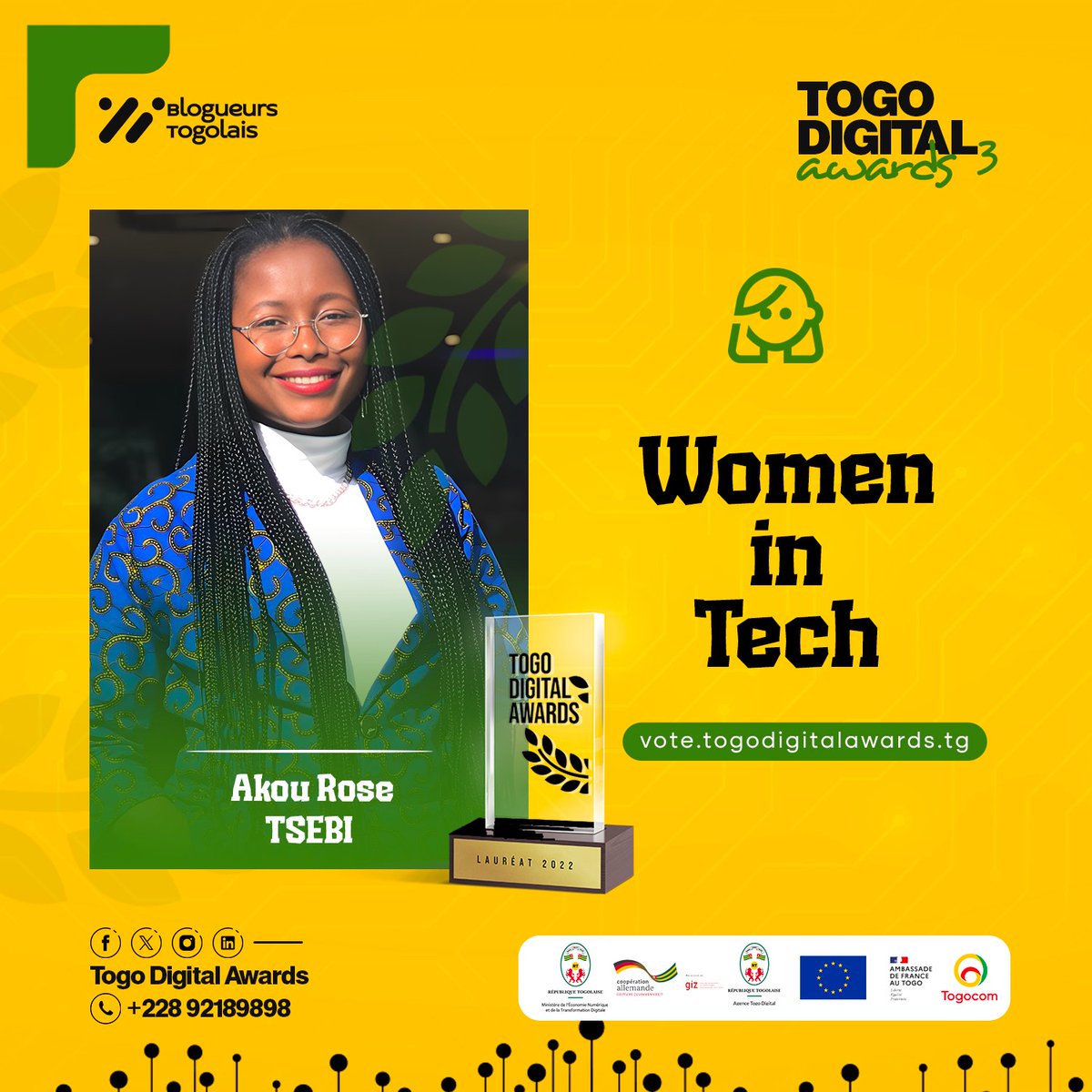 Togo Digital Awards | Édition 4 tweet media