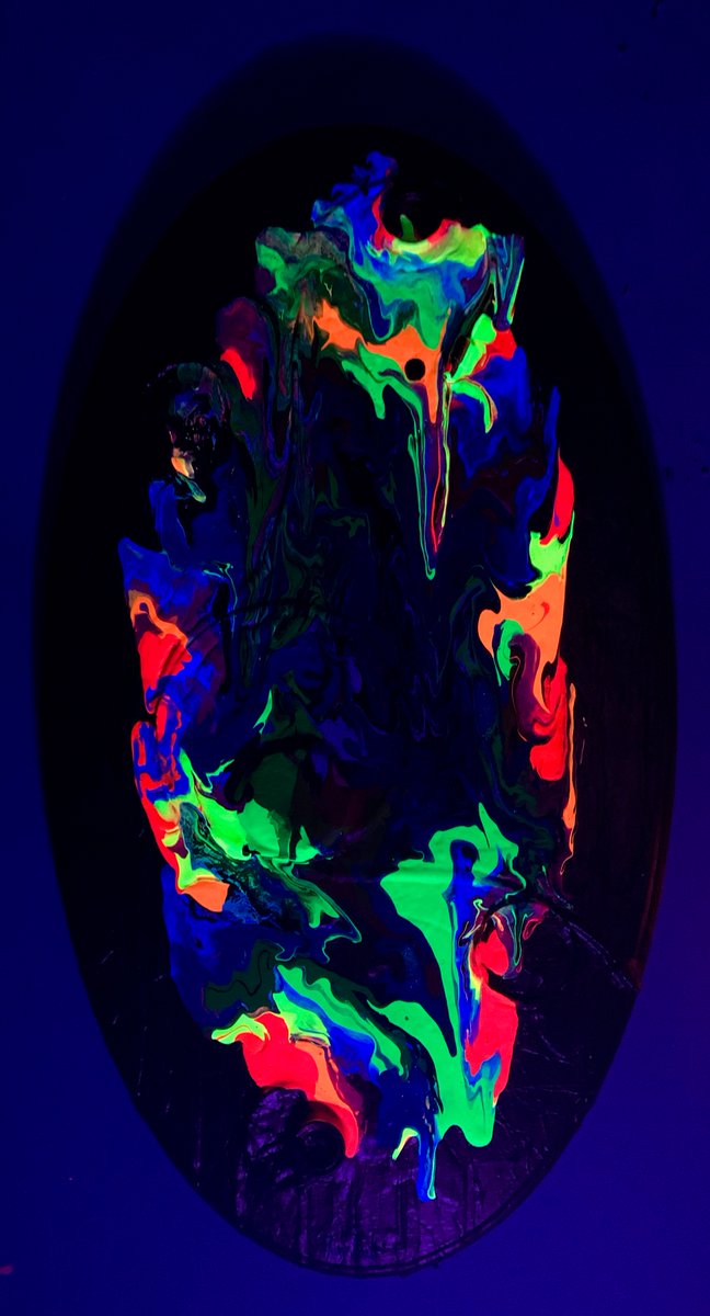 raypaul4's tweet image. "Golden Chakra Framed," acrylic, latex and enamel on framed board and found objects, 16" x 29" 2024 #abstractart #abstractpainting #popexpressionism #mixedmediaart #chakraart #neonart #moffittcancercenter #sarcomasurvivor #muselfisthestar #neonpainting #neonkundalini