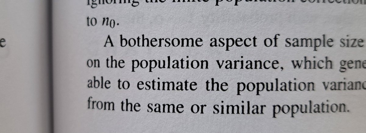 I feel the word "bothersome" is too often missing from stats books...