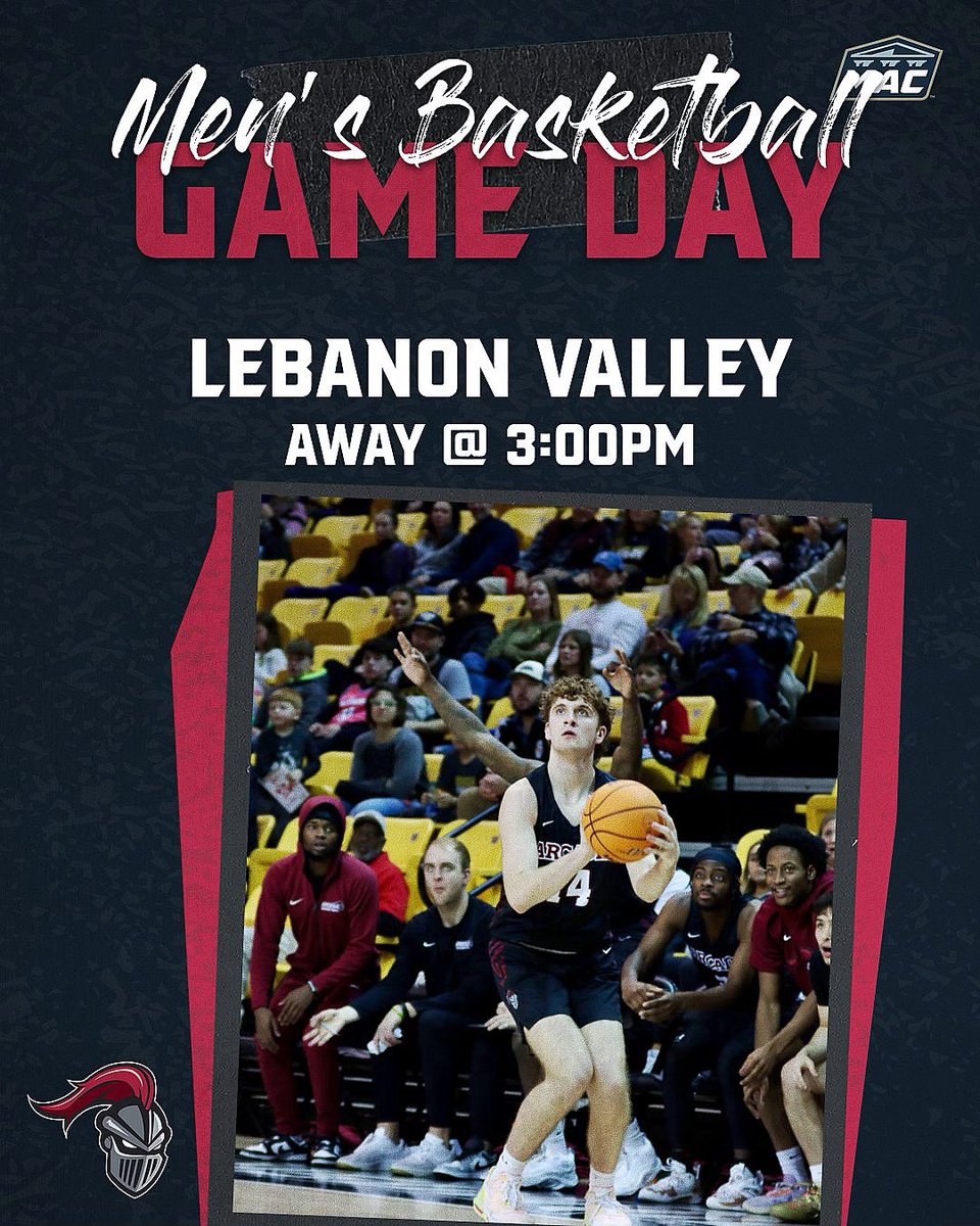 The Knights hit the road to continue MAC-Freedom play!

Opponent: Lebanon Valley 
Time: 3PM

Live Video: godutchmen.com/watch/?Live=13…

Live Stats: godutchmen.com/sidearmstats/m…

#KnightFamily