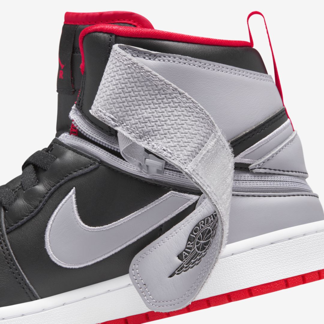 LIVE: Jordan 1 High Fly-Ease 'Black/Cement Grey' on @nikestore Link -> go.j23app.com/11ni