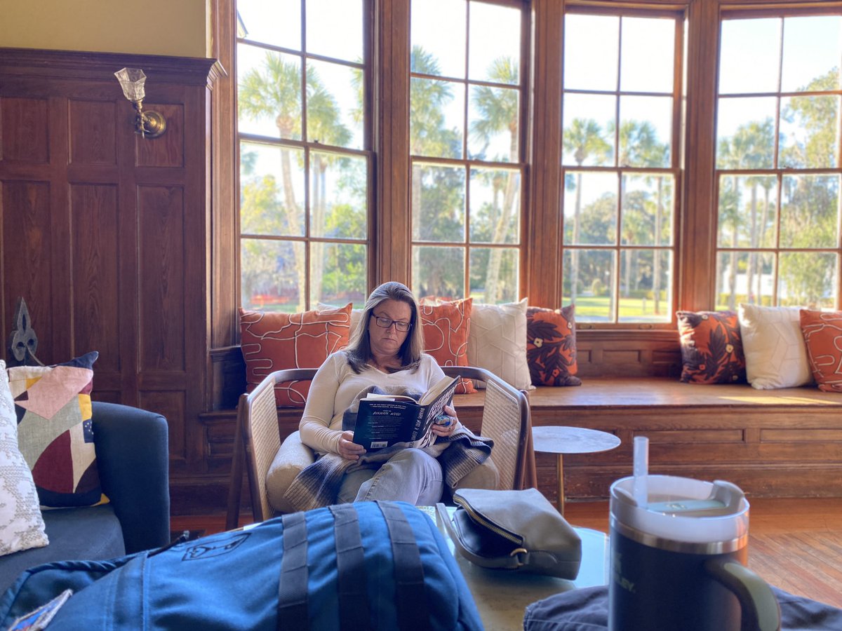 Enjoying a relaxing morning…