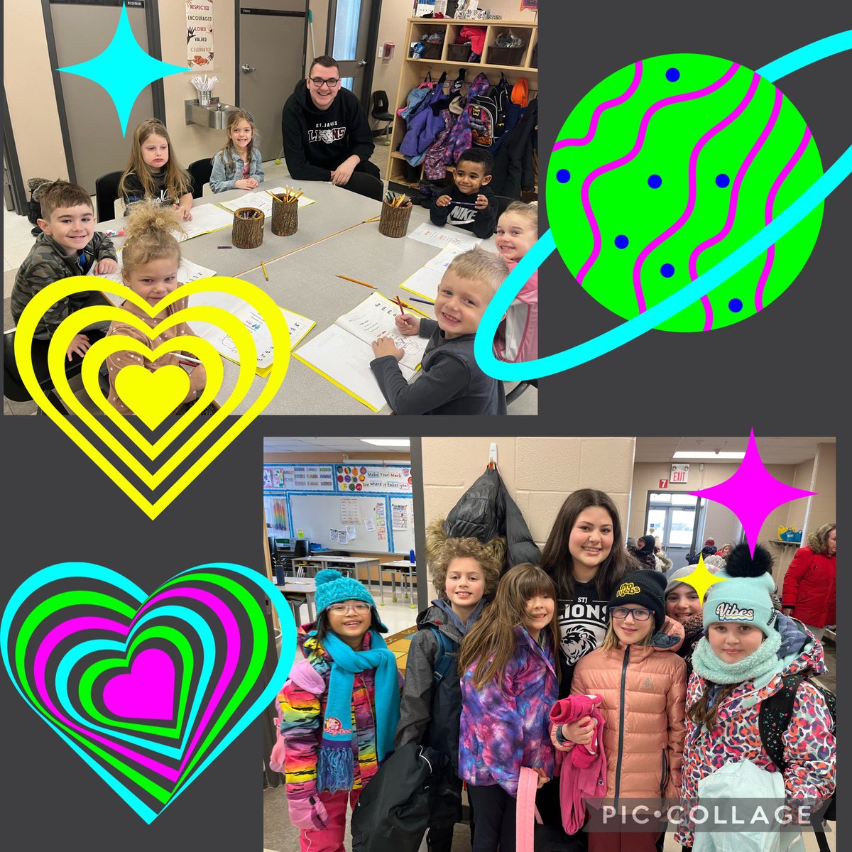 GoHurricanesGo's tweet image. A very special THANK YOU 🙏🏼 and GOOD-BYE👋🏼 to @lionsnewstoday students Sarah and Owen! @Xx_Yolobro_xX  Both secondary students spent a semester at H.T. for their co-op and formed strong relationships with our Hurricanes!  Best wishes to both of you - YOU ARE  “all-stars!”⭐️🥇👏🏼