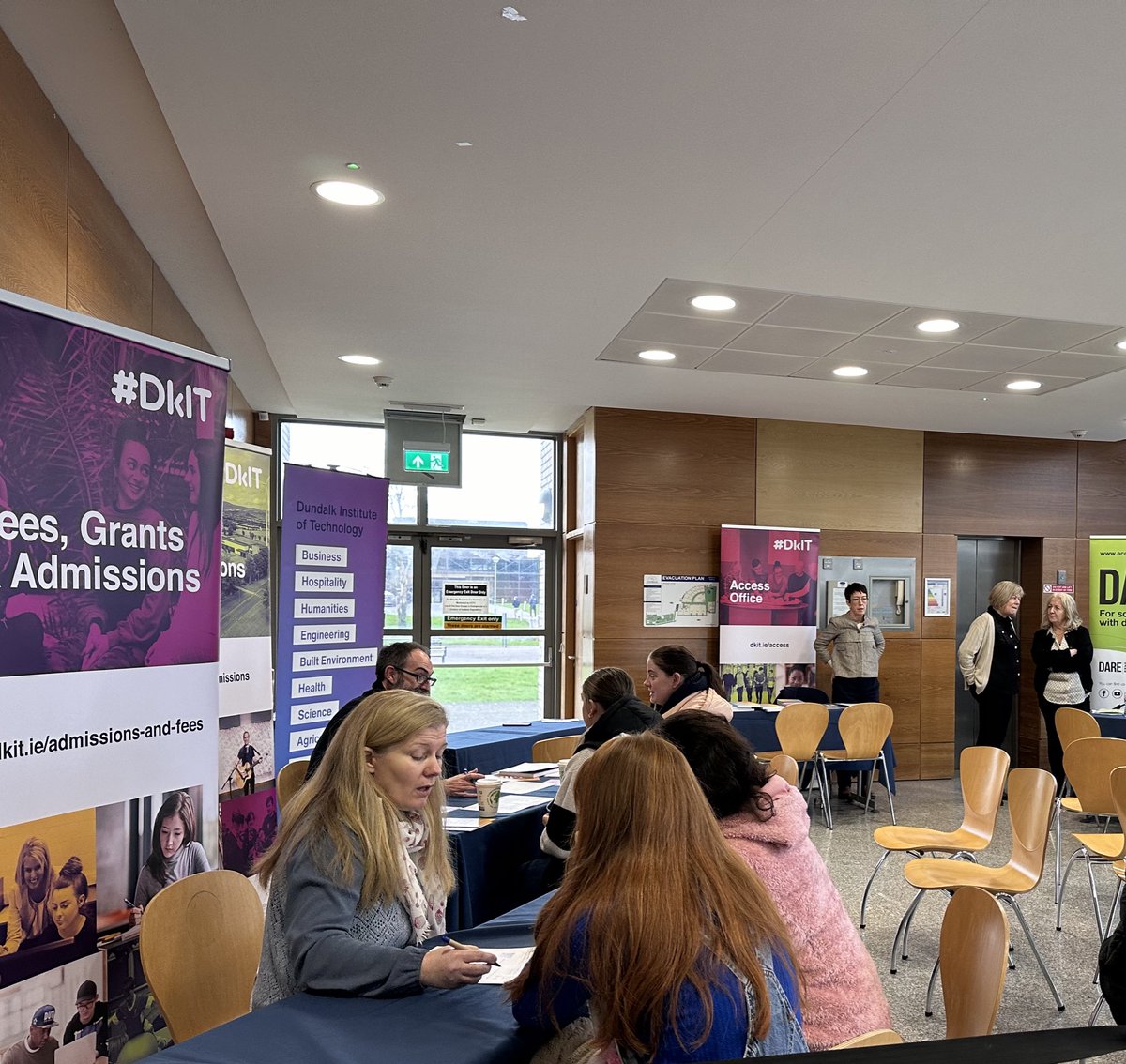 ThinkDkIT's tweet image. Thank you to all our staff and student volunteers for making today’s CAO Course Information morning in @DkIT_ie a success

Thank you to all the potential students for attending - hopefully you found the event useful and worthwhile 

#ThinkDkIT #cao