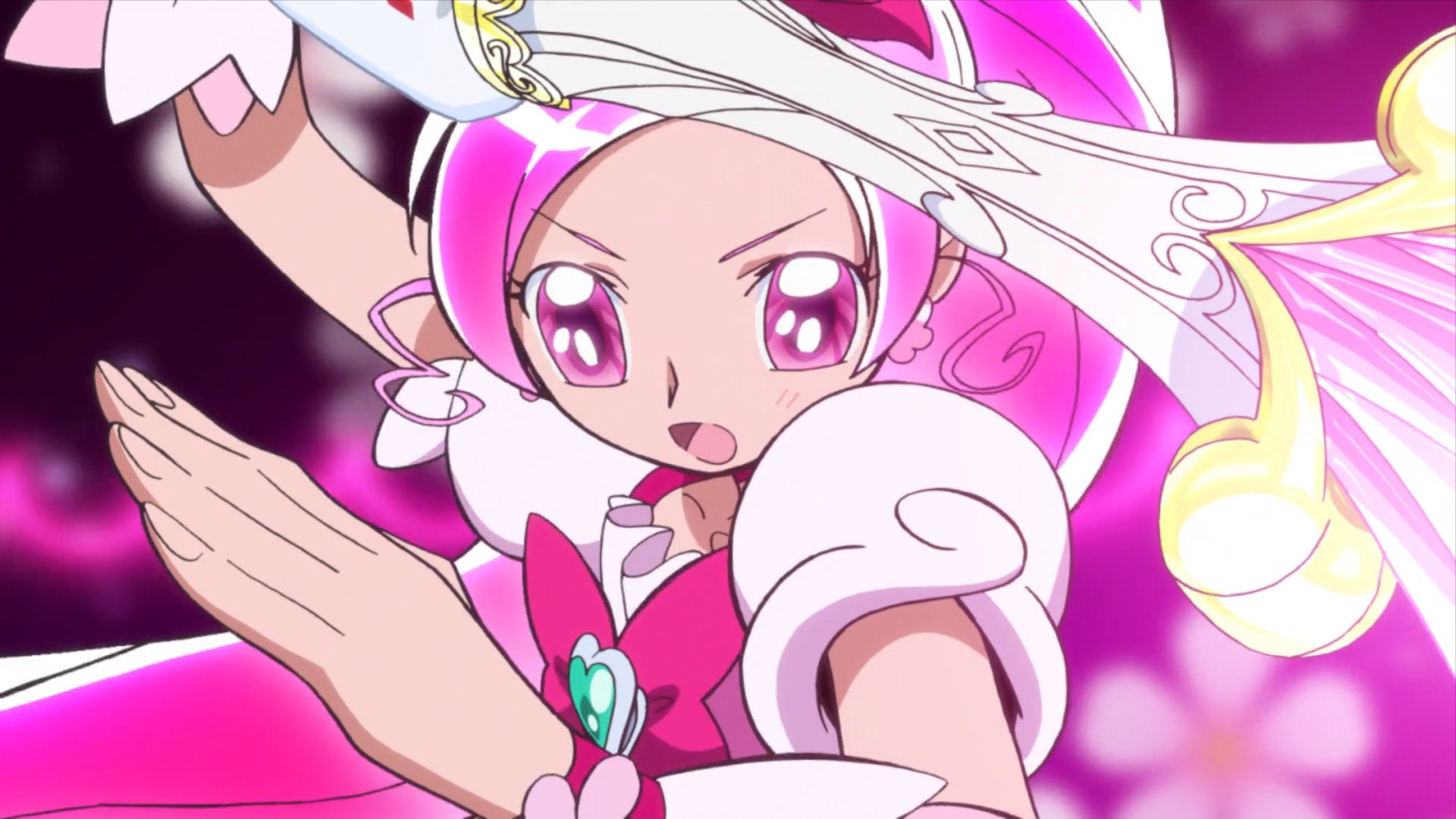 キュアブロッサム(花咲つぼみ) 木神工房　ガレージキット chibi-arts ハートキャッチプリキュア！ 花咲つぼみ