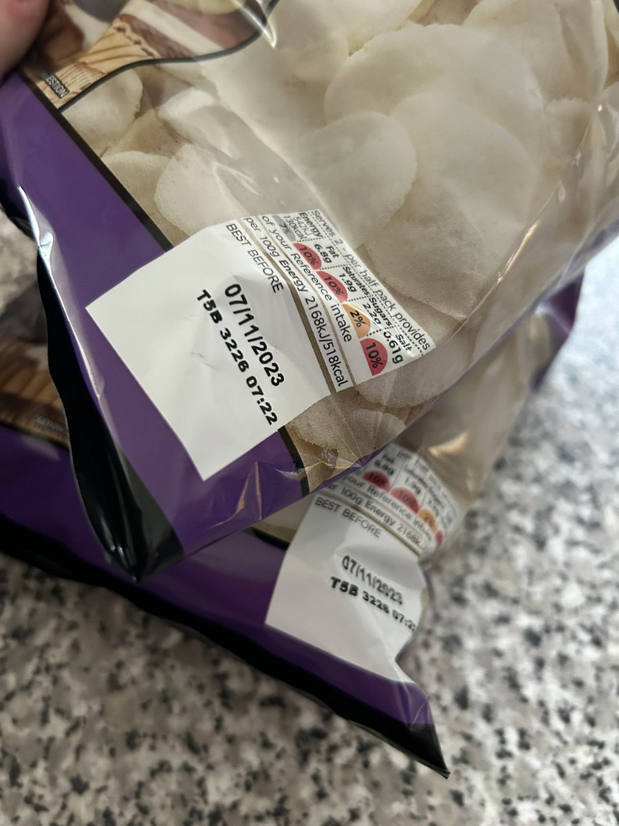 Dear <a href="/marksandspencer/">M&S</a> we picked these up today in Basingstoke and have come home to find that the best before is 7/11/2023