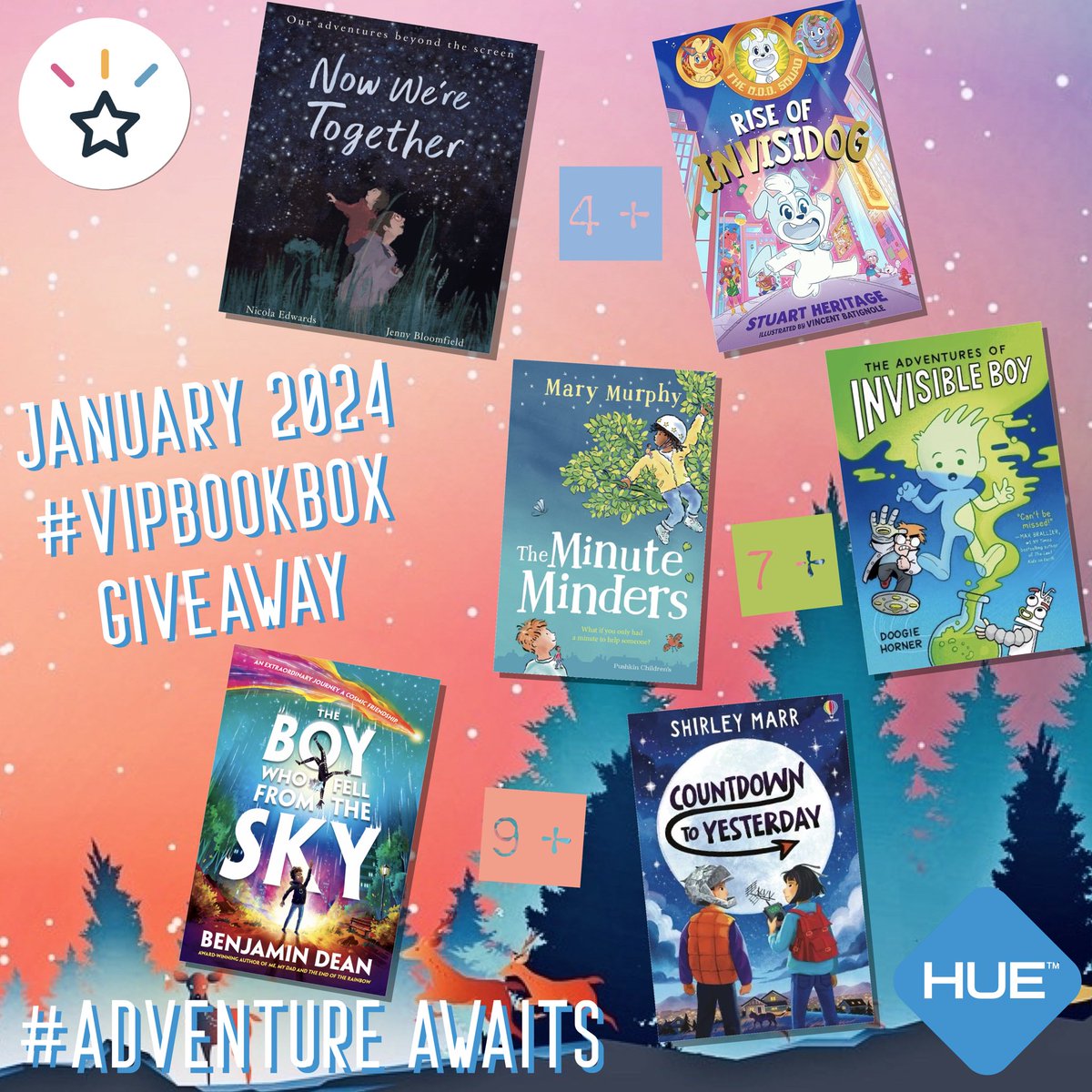 ⛰️ VIP Giveaway ⛰️ Fancy winning ONE of our brand new January #adventureawaits book boxes? Repost & Follow To Enter UK Ends 28.1.24 🎁 What’s in each box? 🎁 📚 Two books ✉️ Author letter 🖼️ Author portrait by @rachel_sanson & sponsored by @HUEcameras ✏️ Fun Activities 🌟…