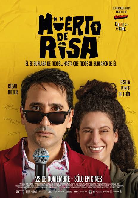 valiabarak's tweet photo. Notables actuaciones de #CesarRitter y Gisela Ponce de León @miseliti en “Muerto de Risa”, película peruana escrita, dirigida y coproducida por @GonzaloLadines
Un gran elenco con @gianfrancobrero y @GiselleCollao !!!!!
¡Están a tiempo de ir a verla! https://t.co/kwBW5c1wEW