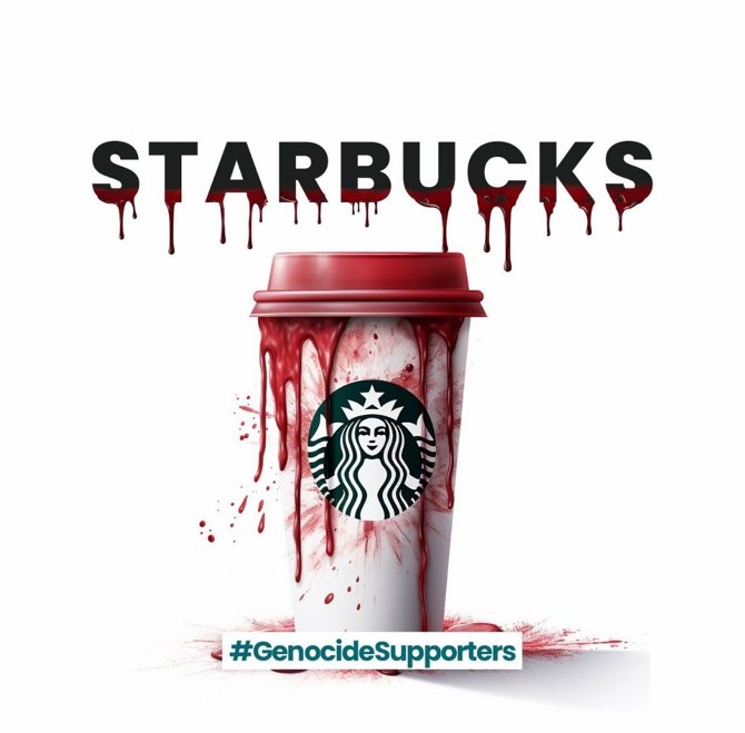 Remember to BOYCOTT child killers today🩸🩸🩸

#BoycottStarbucks 
#BoycottMcDonalds 
#BoycottPizzaHut