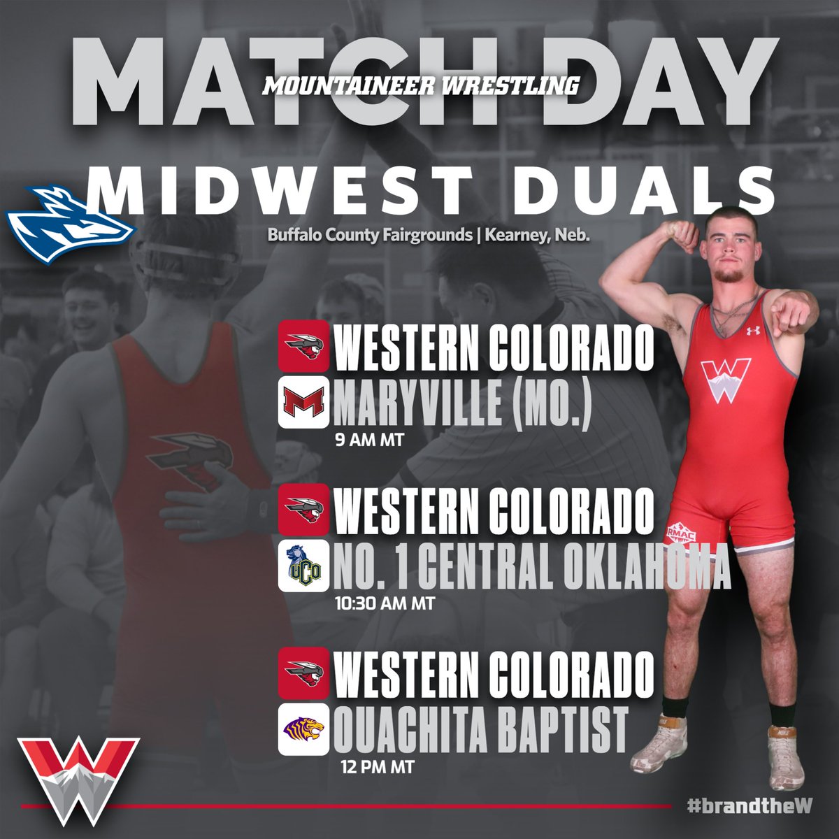 Winners of 5 straight duals, <a href="/wcuwrestling/">Western Colorado Wrestling</a> will look to continue that streak with Sat.'s matches at the Midwest Duals. Follow along live using the links at gomountaineers.com/WR2324sked #midwestduals #ExcellenceElevated #7723ft #brandtheW #TrophyHunters