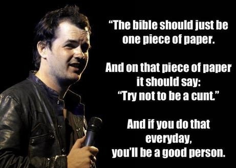 Public service announcement brought to you by @jimjefferies 

                       ✨Try not to be a cunt today✨