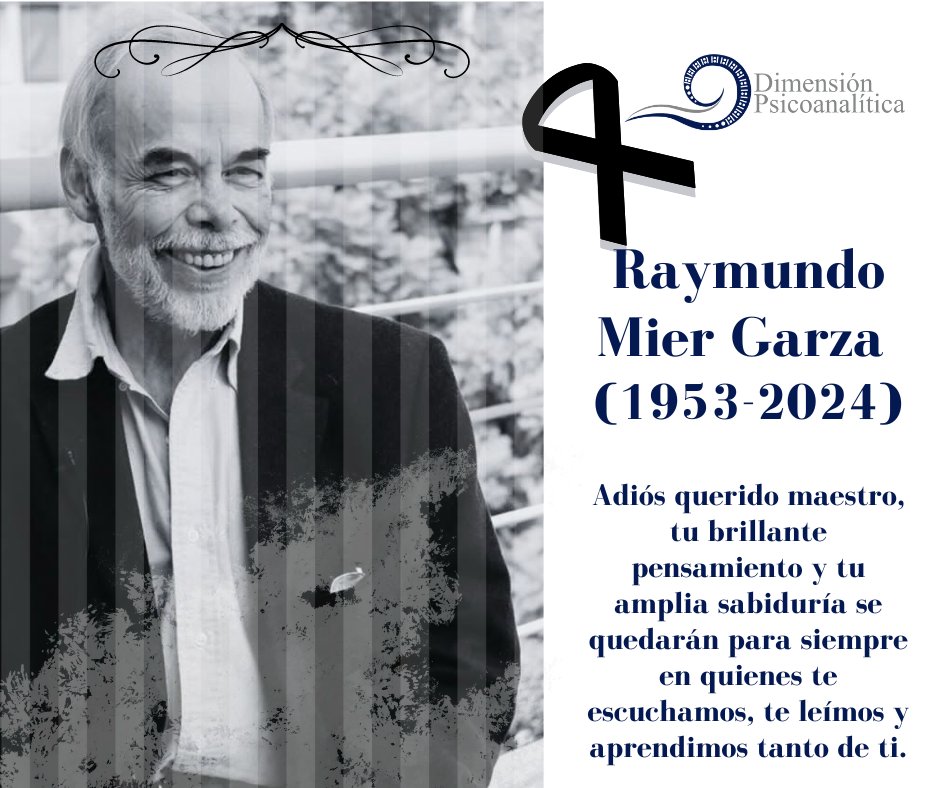 DimensionPsico's tweet photo. DEP querido Maestro...
#dimensionpsicoanalitica
#psicoanalisis #psicologia #psicoanalista #saludmental https://t.co/bwIC2uaWHE