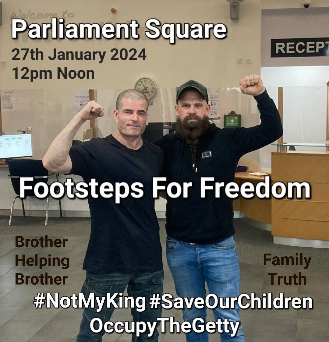 GeoffGsm's tweet photo. SEE YOU THERE #protectouchildren #saveourchildren #occupythegetty #knowledgeispower #footstepsforfreedom https://t.co/Khlfgtfzgp