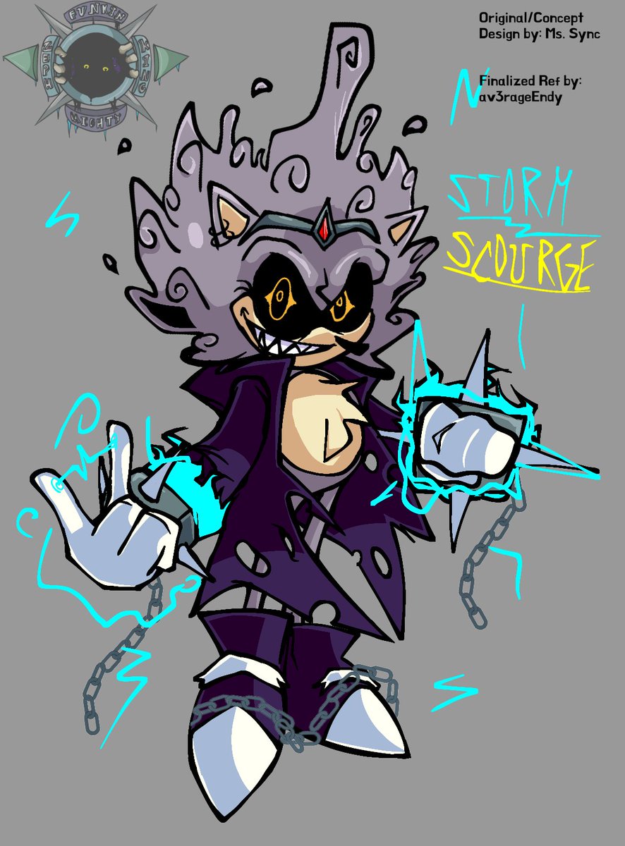 DSidesZIP's tweet photo. New Design for Super Scourge for our mod! He is now called Storm Scourge.

Original design by @MissesSync 
Finalized reference by @averageendy https://t.co/8kxvhxFKuL